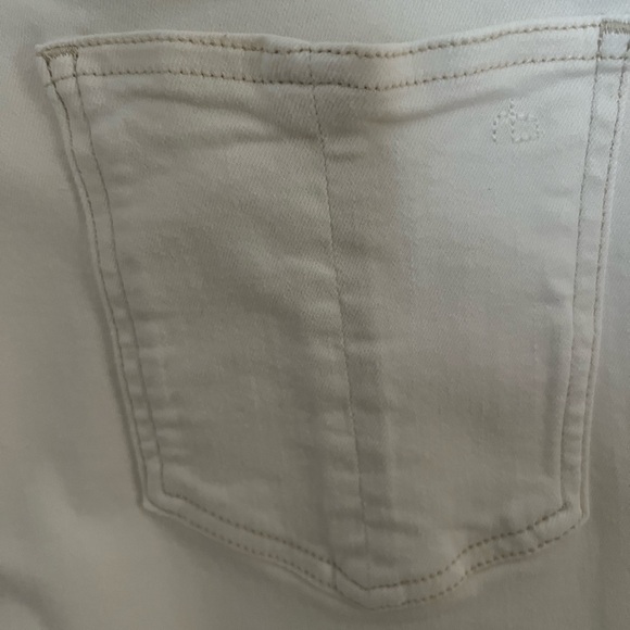 Rag & bone 🦴 Ecru Colored Cate Mid Rise Jeans size 27 - Picture 6 of 12